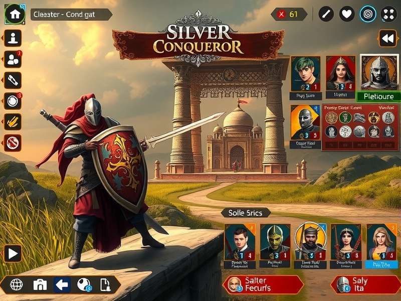 Silver Saffron Conqueror character customization options